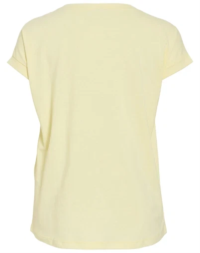 Vila - VIDreamers New Pure T-shirt - Pastel Yellow